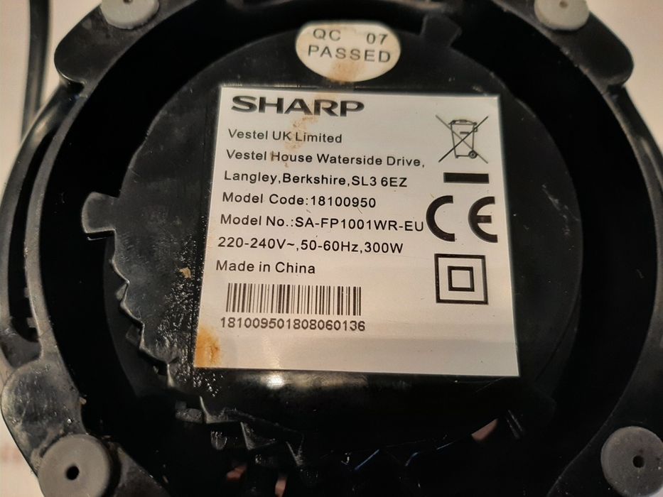 Blender Sharp - uszkodzone sprzęgło