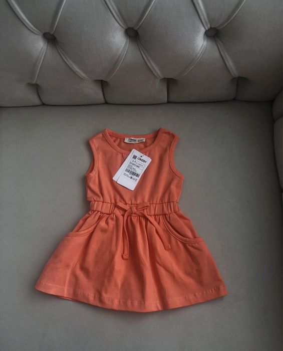 Нова сукня-сарафан,розмір 6-9 місяців