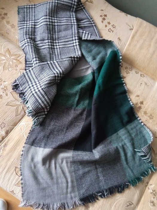 Męski szal zimowy Nowy