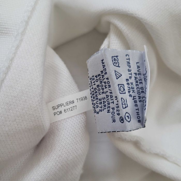 Футболка поло Polo Ralph Lauren белая
