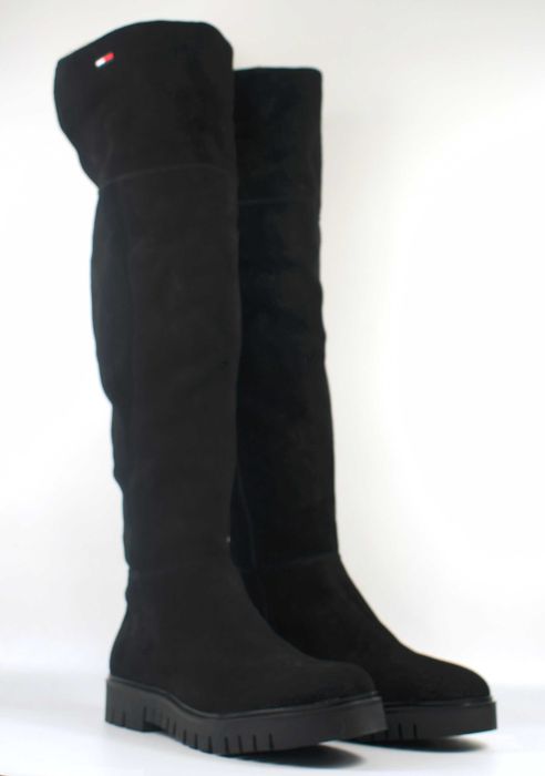 Nowe ocieplane Tommy Jeans Muszkieterki Warmlined Long Boot roz. 40