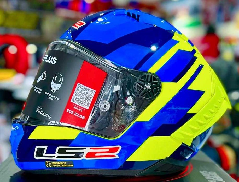 Capacete NOVO Carbono Total LS2 Thunder Gas (35% Desconto) Tam L-XL