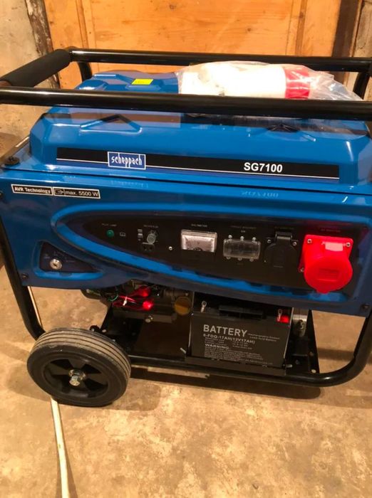 Генератор Scheppach SG7100x Germany