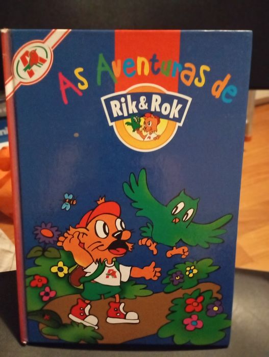 Livro " As aventuras de Rik & Rok "
