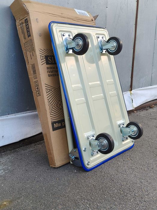 Тележки грузовые на колёсах (хозяйственные, строительные)