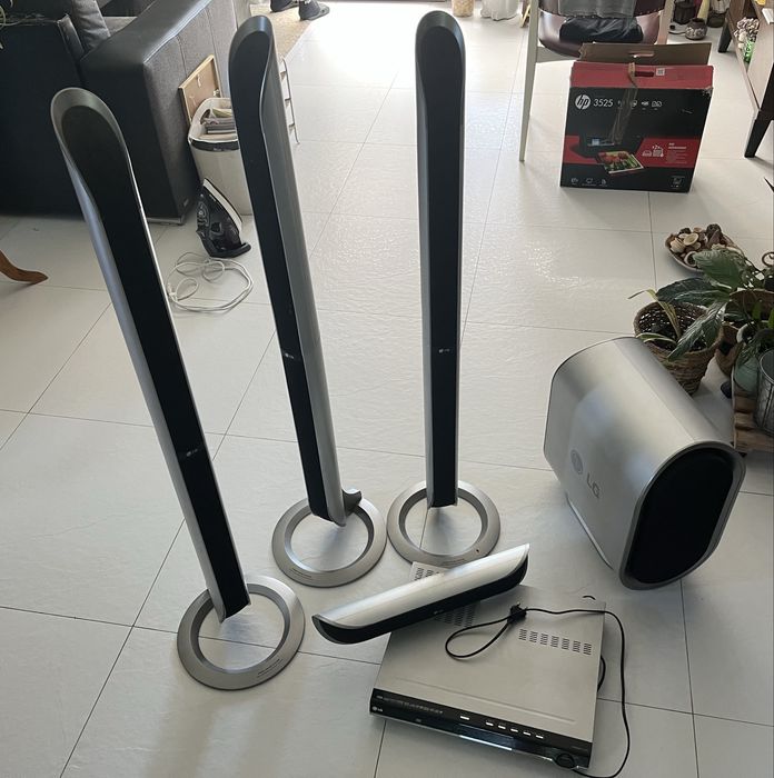 LG LH-T751TB – kino domowe 5.1 – uszkodzona 1 kolumna