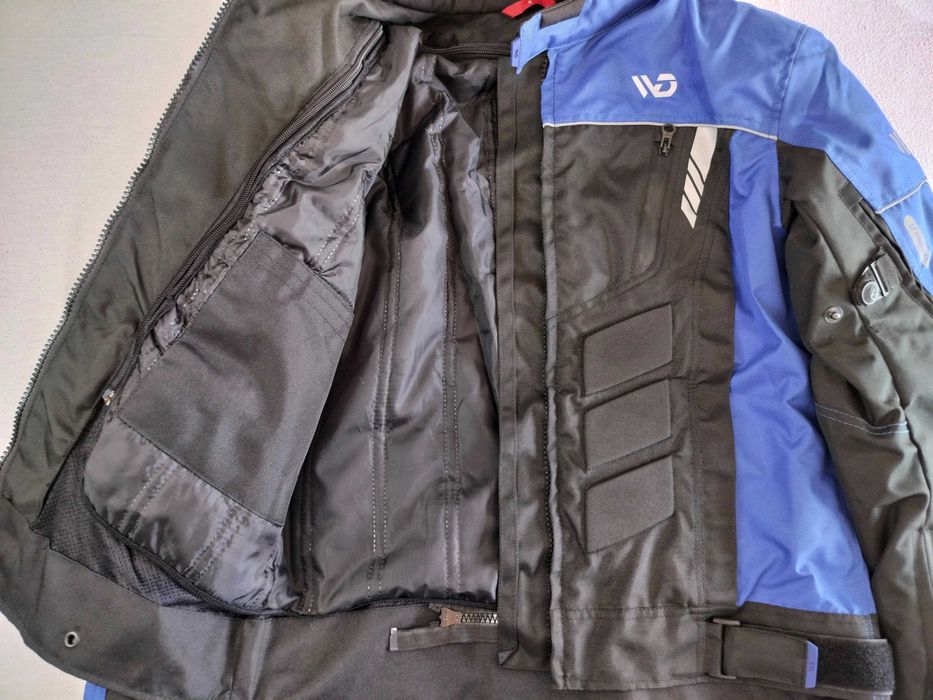 Casaco c/proteções mota scooter novo ventilado