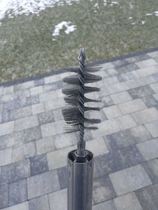 Rura odkurzacz wycior szczotka kotła pellet płomienica Kostrzewa Defro