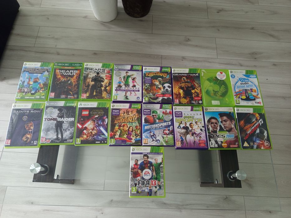 XBOX 360 + Kinect+ 17 gier