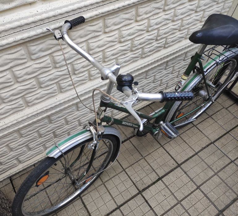 Stary rower klasyk Express Tisuna 26" PRL damka miejski