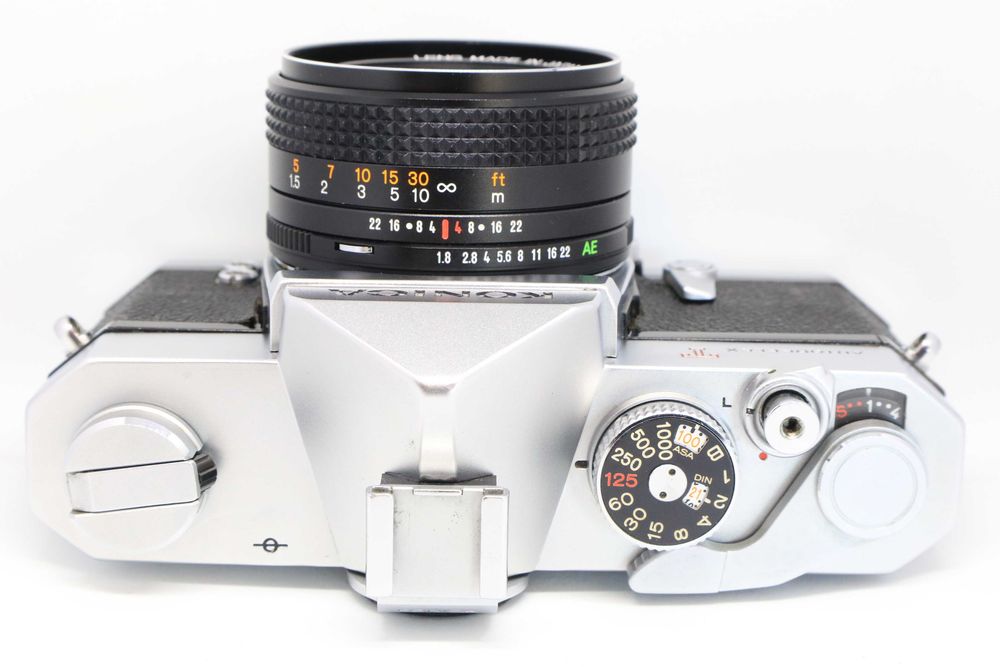 Film SLR: Konica Autoreflex T + Konica Hexanon AR 50mm 1.8