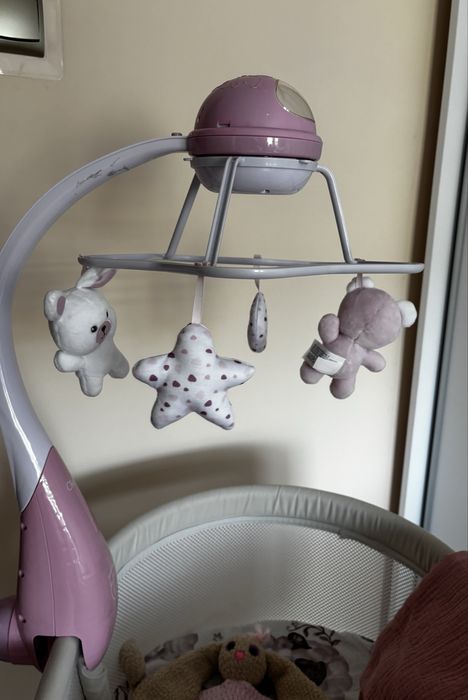 Karuzela grająca pozytywka projektor Rainbow 3w1 Chicco