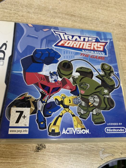 Transformers animated the game ds