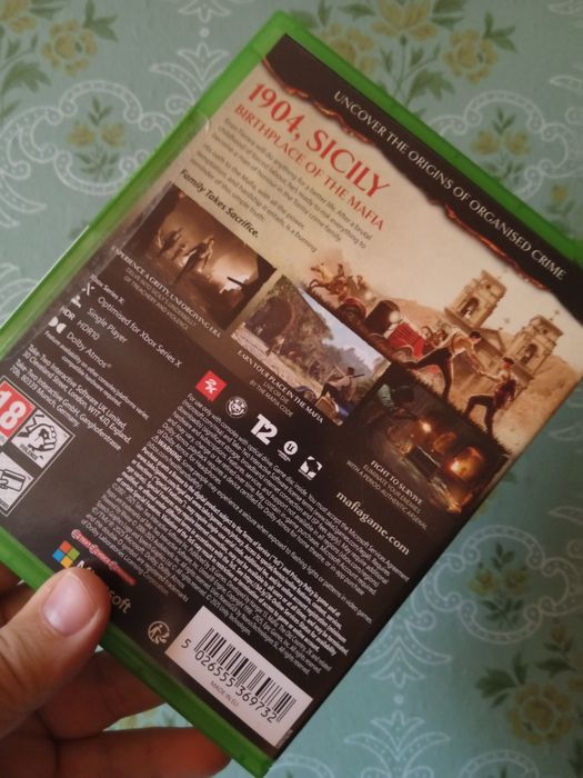 Диск xbox series xbox one call of duty mafia the old country Xbox seri