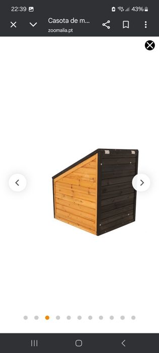 Casota para cão grande nova ainda por montar