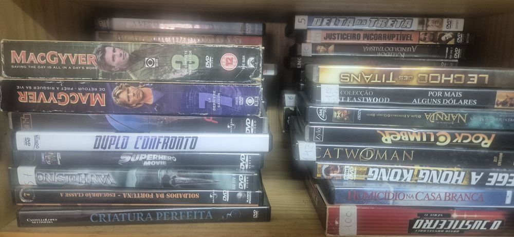 Dvd's bem estimados filmes anos 80 coleção.
