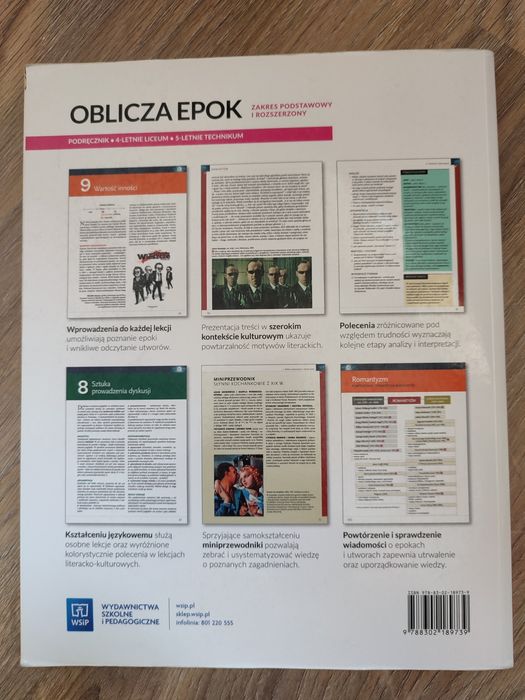 Oblicza epok 2.2. Język polski. Podręcznik. Klasa 2. Część 2 WSIP