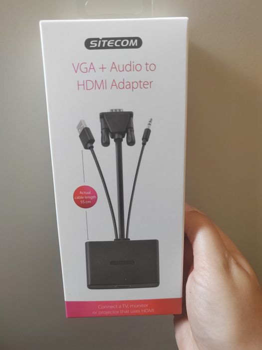 VGA plus Audio to Hdmi adapter