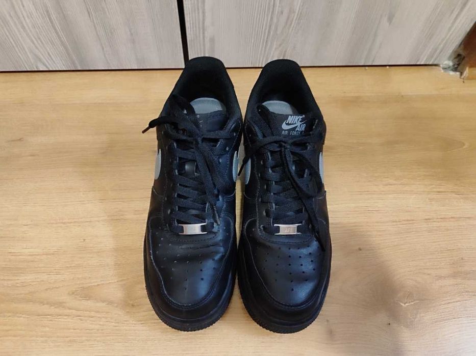 Sneakersy Nike Air Force 1 Czarno-Szare 43
