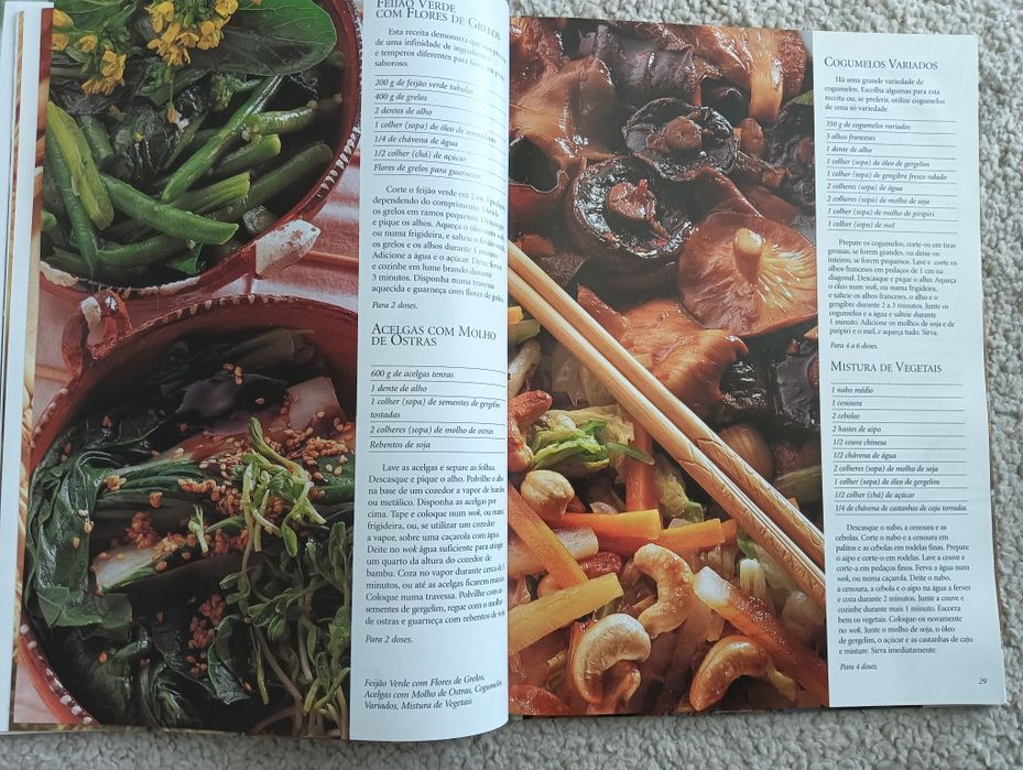 Requintes Asiático: Arroz -  massa - vegetais - molhos	Como Novo!