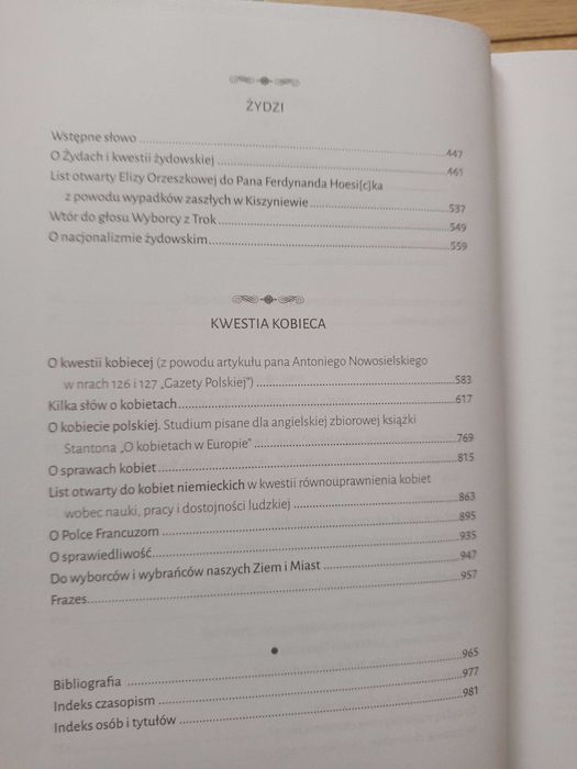 Eliza Orzeszkowa - Publicystyka społeczna