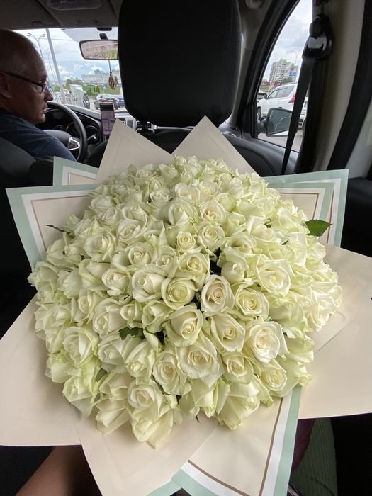 Букет квітів , букет 101 троянда, букет 45, 51 троянда , доставка Київ