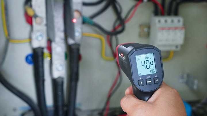 MIERNIK Pirometr laserowy temperatury termometr bezdotykowy -50 +500