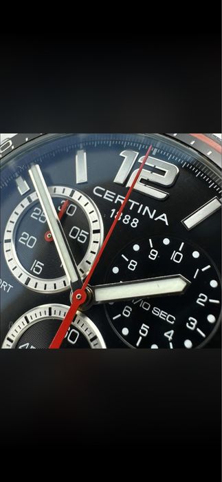CERTINA  DS  SPORT  Chrono  Precidrive