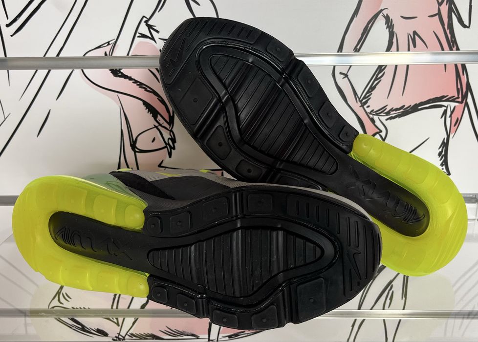 Nike Air Max 270 Wolf Grey/Volt  r43