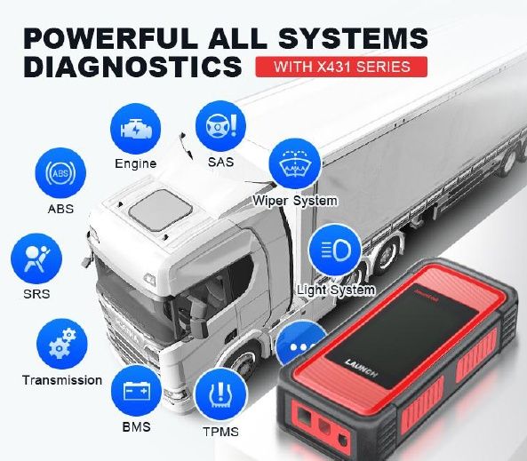 Launch X431 Smartlink HD Pesados