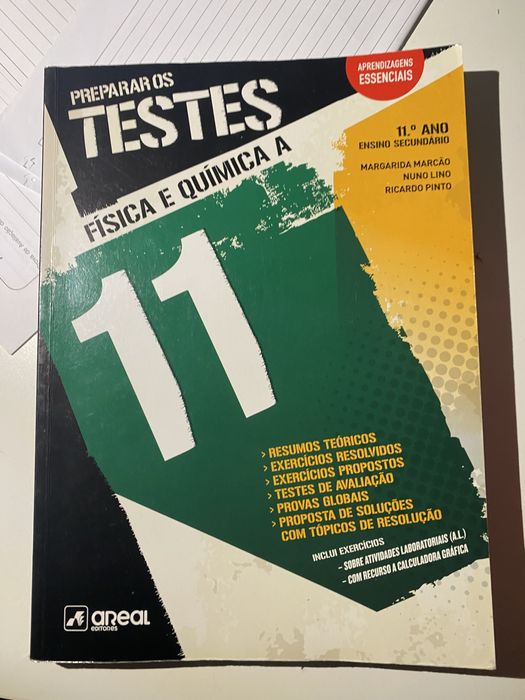 Preparar para os testes Física e Química 11°