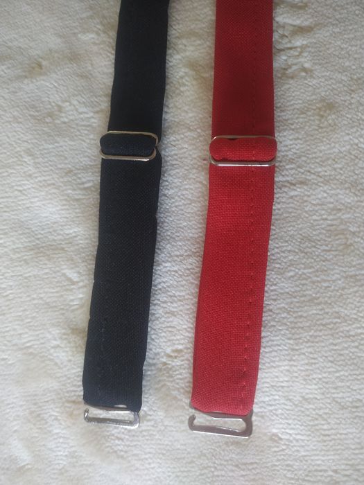 Галстук бабочка, метелик красные и черные, взрослые и детские