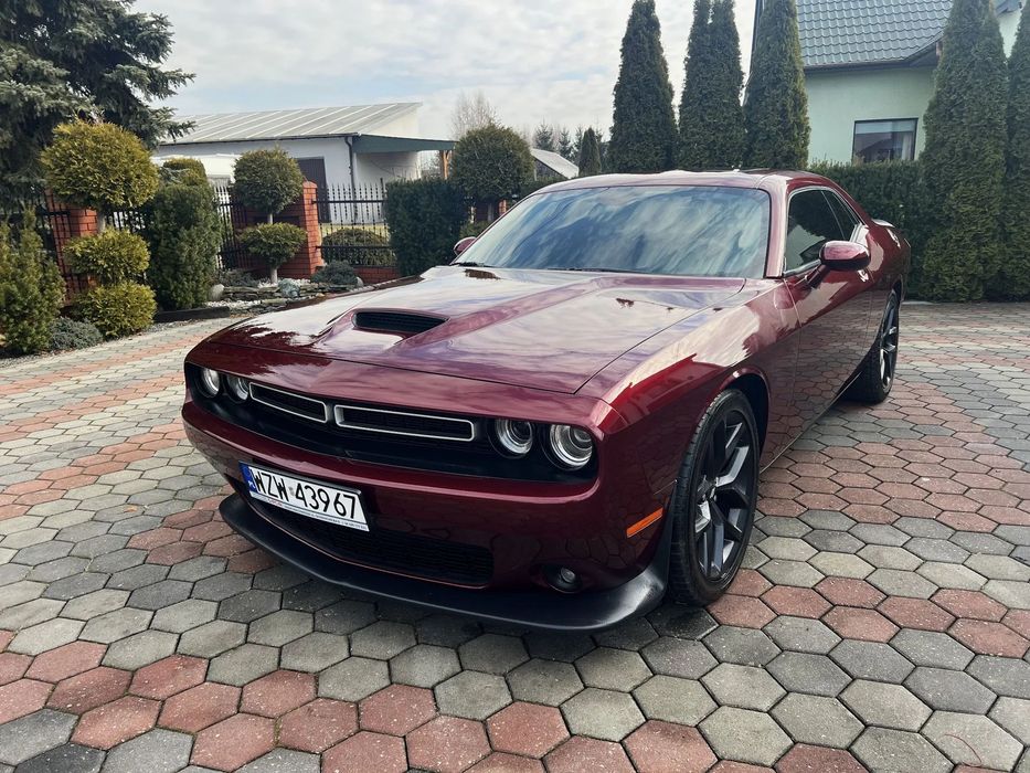 Dodge Challenger 2022 3.6 V6/SXT Plus/FVat 23%/Wentylowane Fotele/Nowe Felgi/Nowe Opony