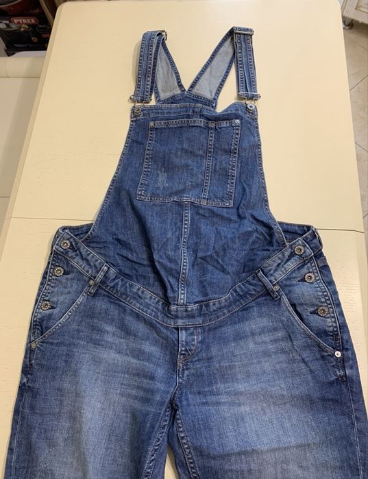 Комбензон комбенизон джинсовий для вагітних H&m 44 р XL
