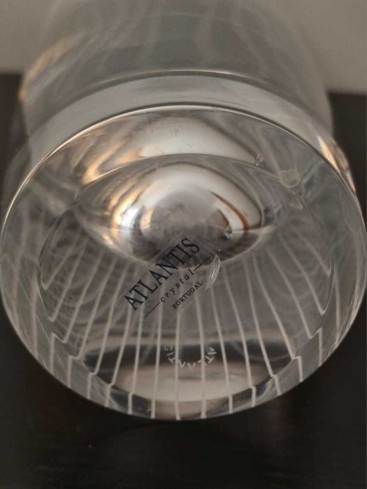 vaso de cristal atlantis