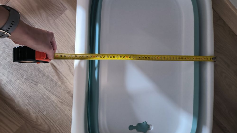 Silikonowa składana wanienka dla dzieci