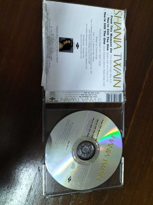 Shania Twain - From this moment on, single em ótimo estado.