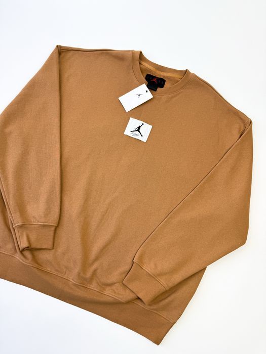 Оригінал! Чоловічий Світшот Jordan коричневий (L/XL) / Новий!