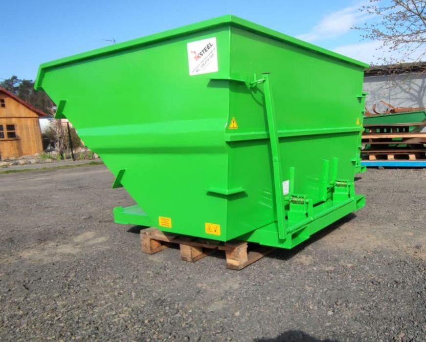 Kontener 1.5m3 #4 koleba pojemnik samowyładowczy
