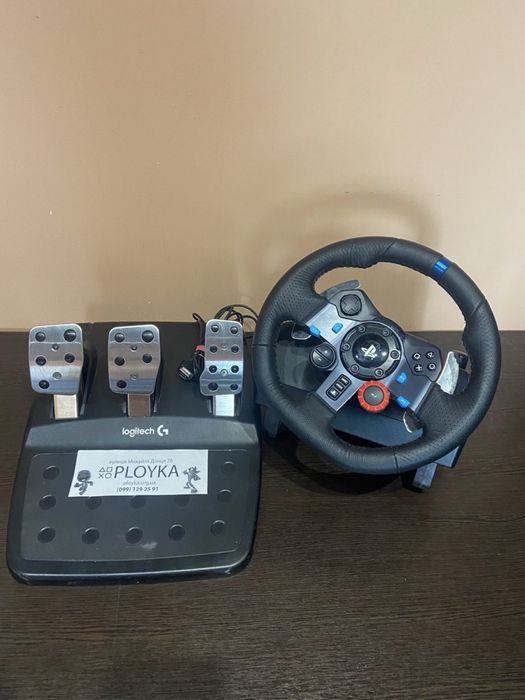 Магазин! Руль Logitech G29+ педали. Для PS5/PS4/ПК