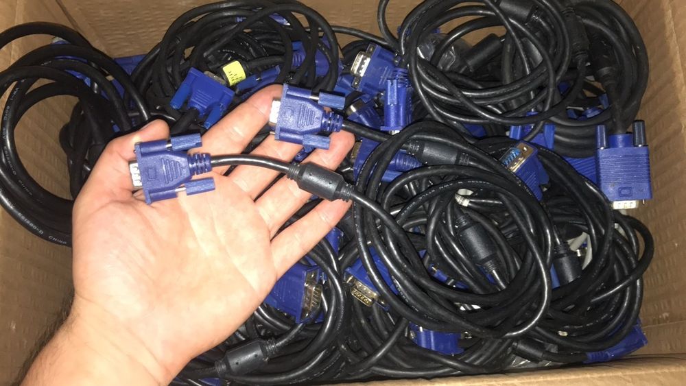 Акція!Кабель шнур VGA- VGA 1,8м ОРИГІНАЛ