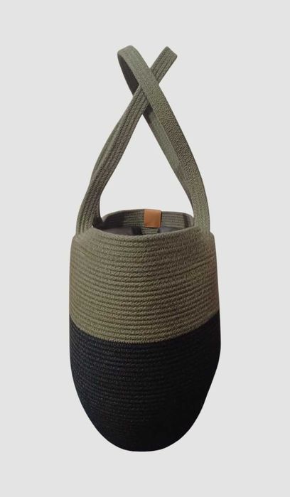 Ręcznie robiona torebka ze sznurka – boho, eco, nowa