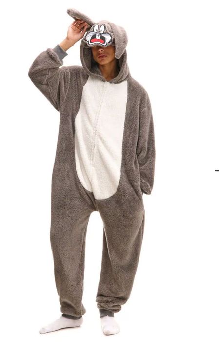 Kostium królika typu piżama / Pyjama-style rabbit costume