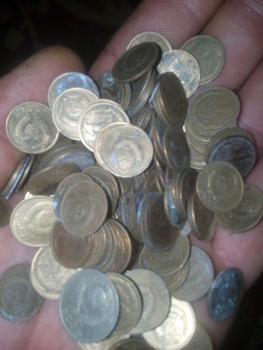 Монети 1 копійка любі роки