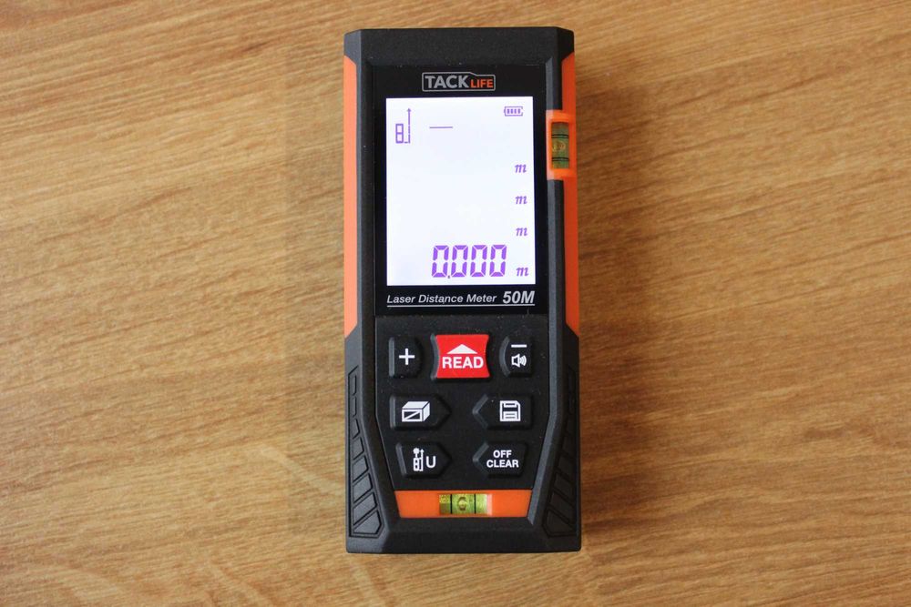 Dalmierz Laserowy 60M Tacklife HD-60 Miernik Cyfrowy kątomierz