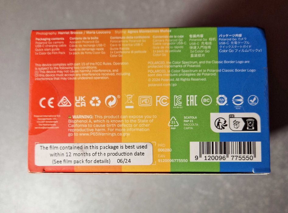 Polaroid go instant  CAMERA GENERATION 2 +16 ZDJĘĆ