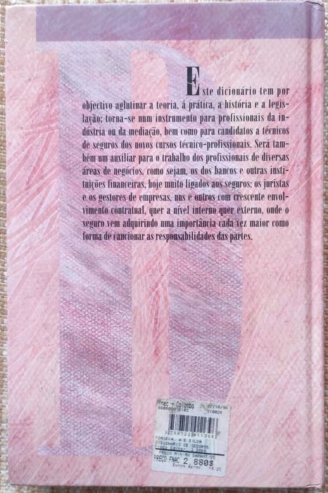 Dicionário de Seguros