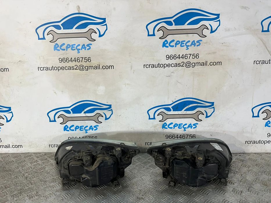Conjunto Otica Farois Frente Frontal Esquerda Direita Ford Focus 2