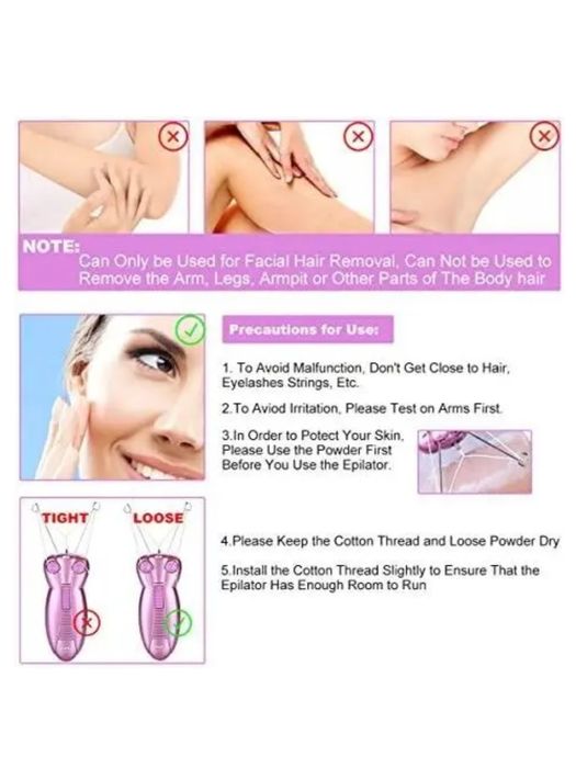 Keda KD-192 средство для удаления волос на лице Электрoєпилятор