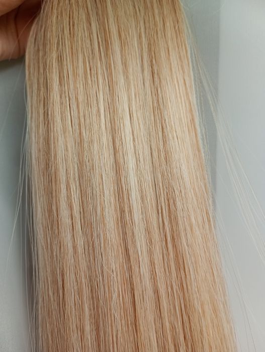 Doczepiany kucyk- mieszany blond